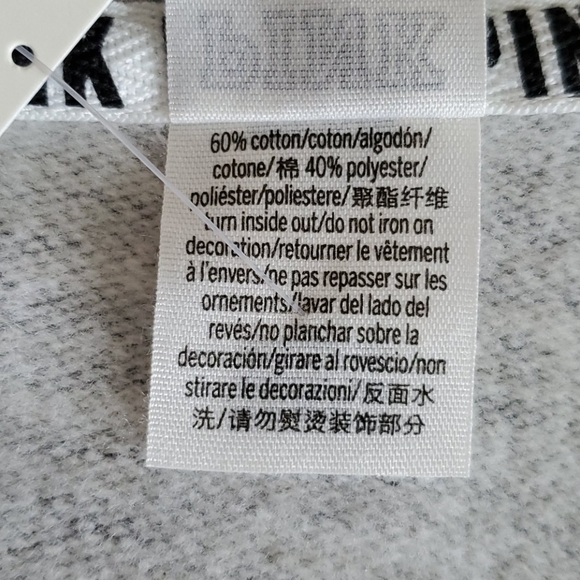 PINK VICTORIA'S SECRET SWEATSHIRT SIZE L - Picture 5 of 6